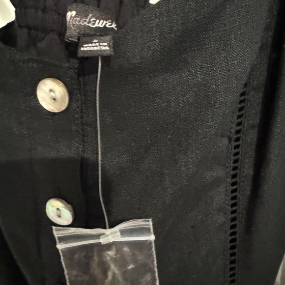 Madewell Campbell Sleeveless Wide-Leg Jumpsuit in 100% Linen NWOT - Picture 5 of 7